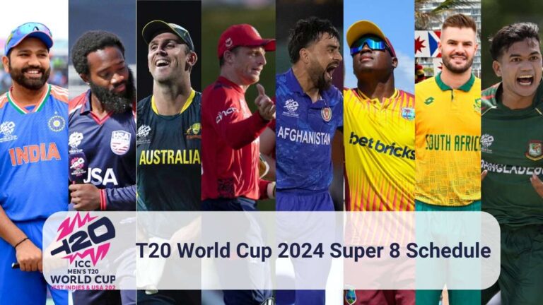 All teams of the T20 World Cup Super-8 ranked by their performance