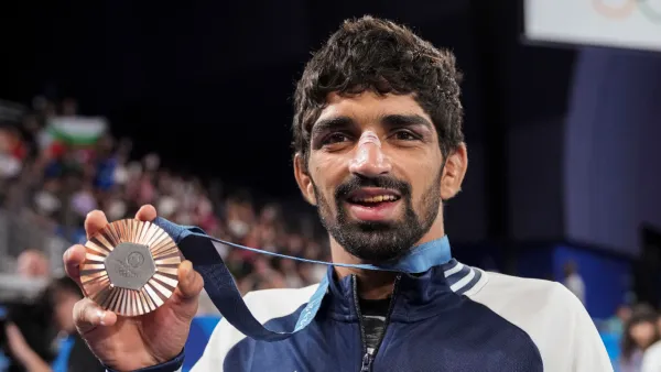 Wrestler Aman Sehrawat is an Olympic medalist at 21 years who was orphaned at 11: ‘This is for my parents, they never got to know I become a wrestler’