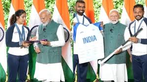 Indian Olympians meet Prime Minister Narendra Modi