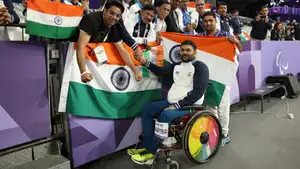 Dharambir sets Asian record to win gold,while Pranav Soorma silver in Paralympic Men’s F51 club throw